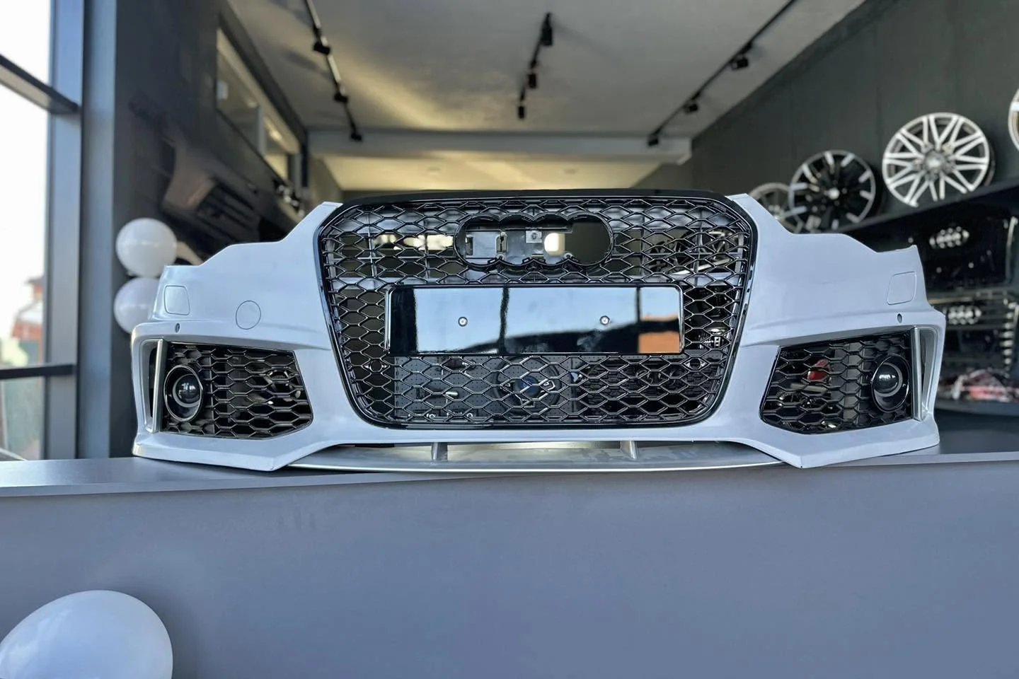 Audi A6 C7 RS6 Front Bumper Upgrade