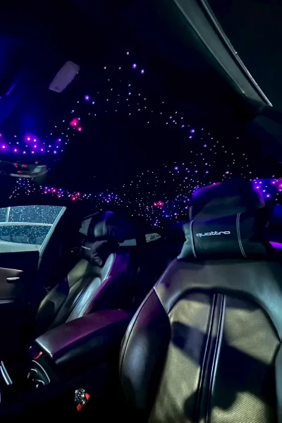 Audi A7 starlight headliner interior upgrade