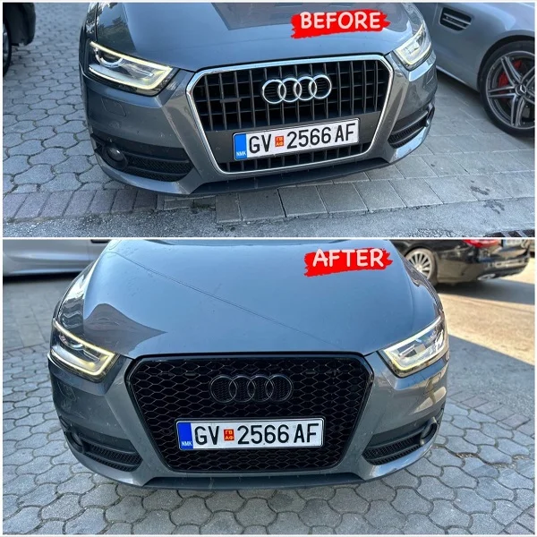 Audi Q3 RS-style front grille upgrade