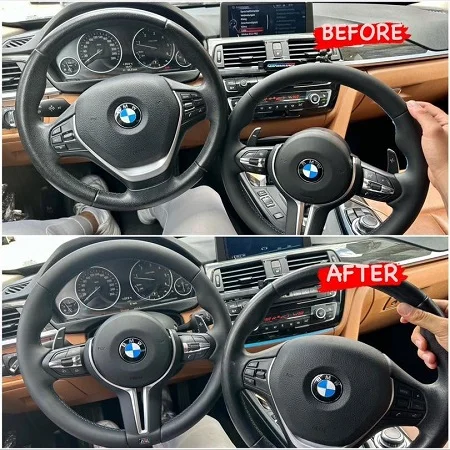 BMW F30 with M Sport steering wheel upgrade