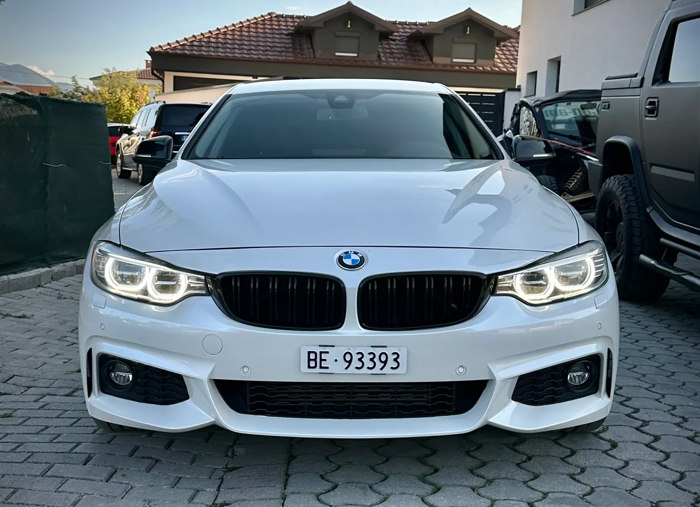BMW 4 Series F36 Gran Coupé with M Tech side skirts