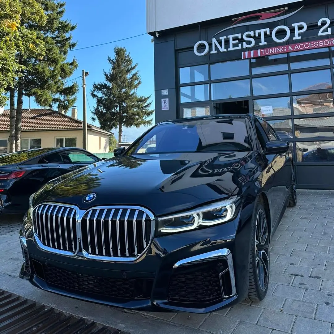 BMW G11 with updated front bumper bonnet and front fenders