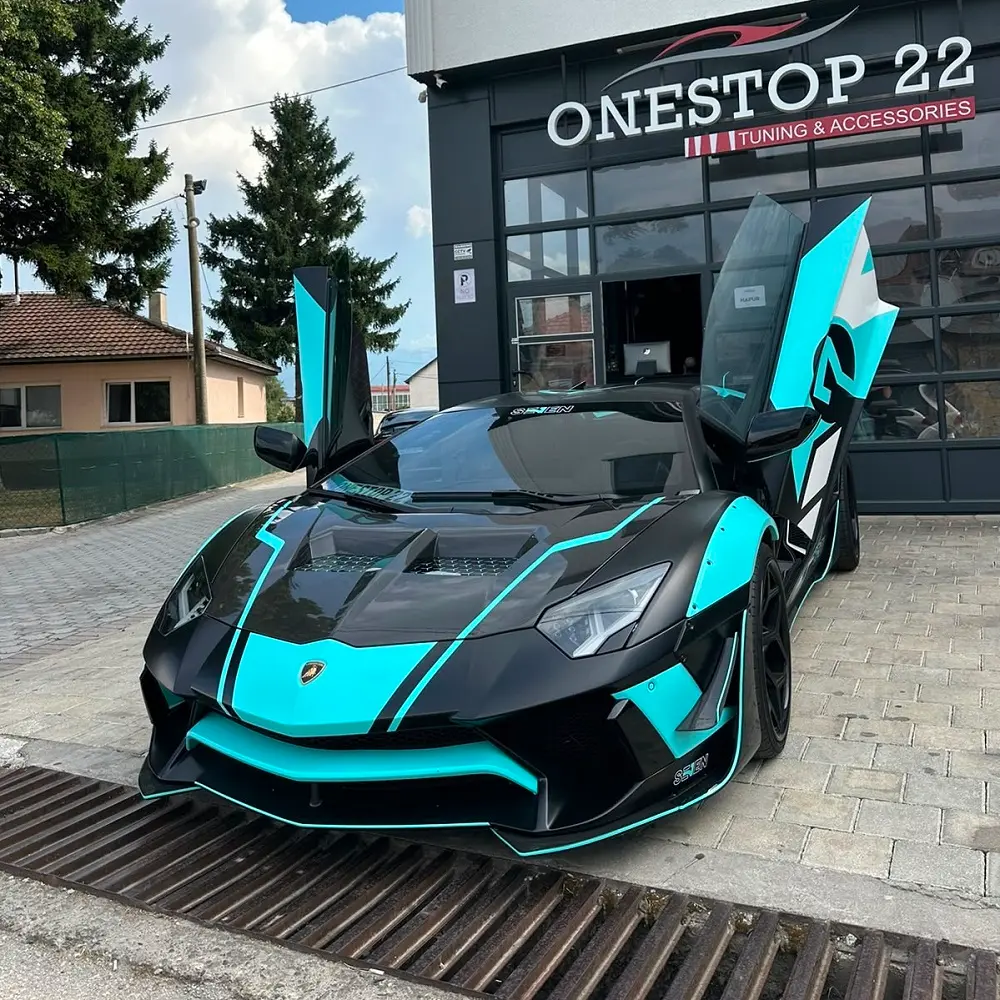 Lamborghini Aventador SVJ supercar