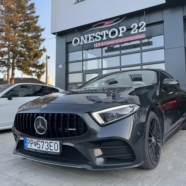 Mercedes-Benz CLS W257 2021 with GT Black front grille upgrade