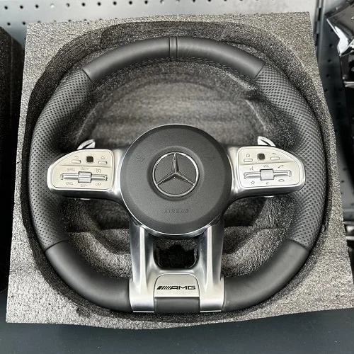 Mercedes-Benz E-Class W213 AMG facelift steering wheel with airbag upgrade