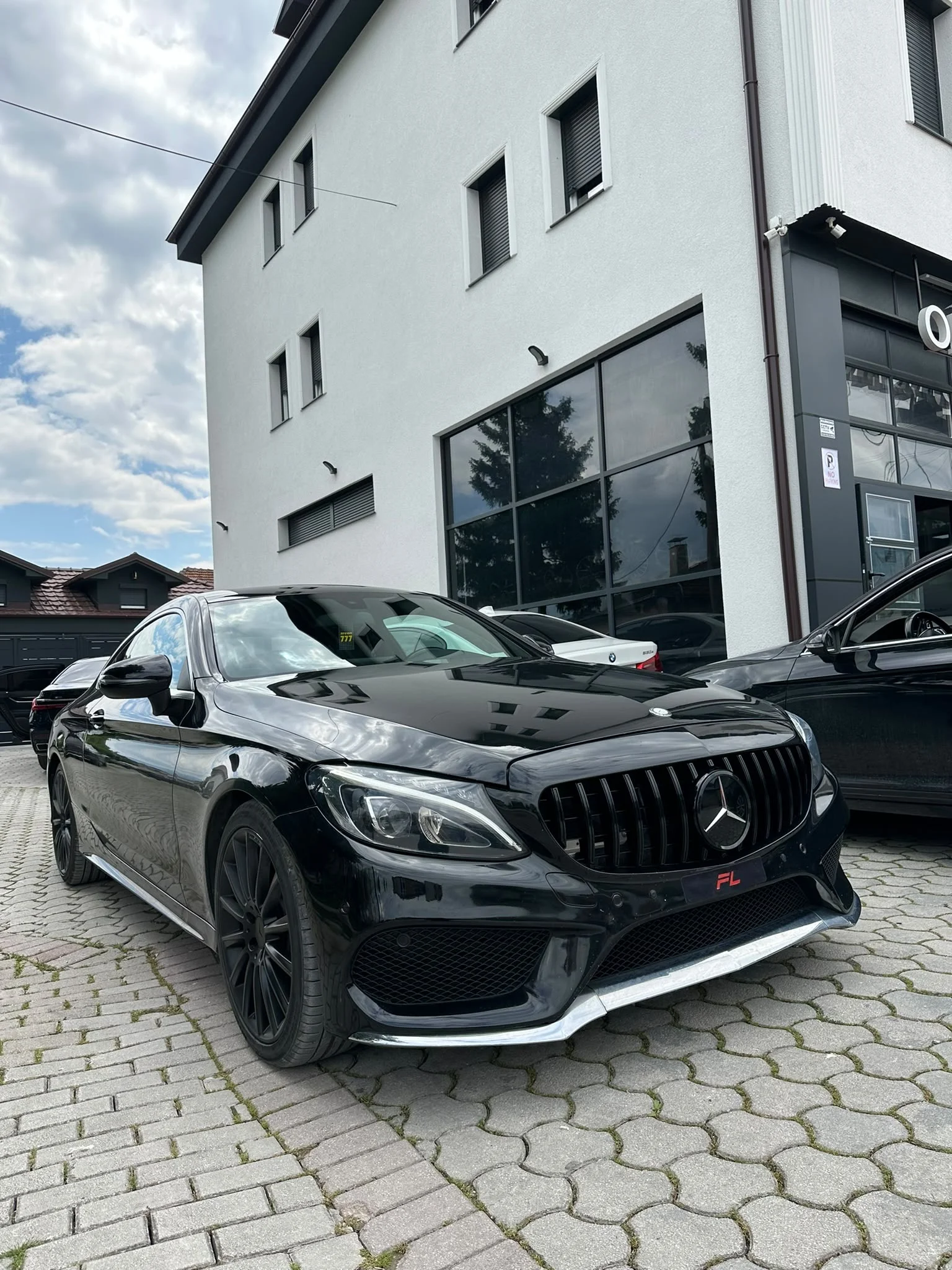 Mercedes C-Class W205 Front Grille Upgrade