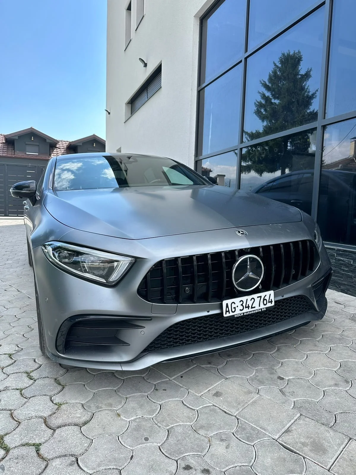 Mercedes CLS 2020 GT Black Front Grille