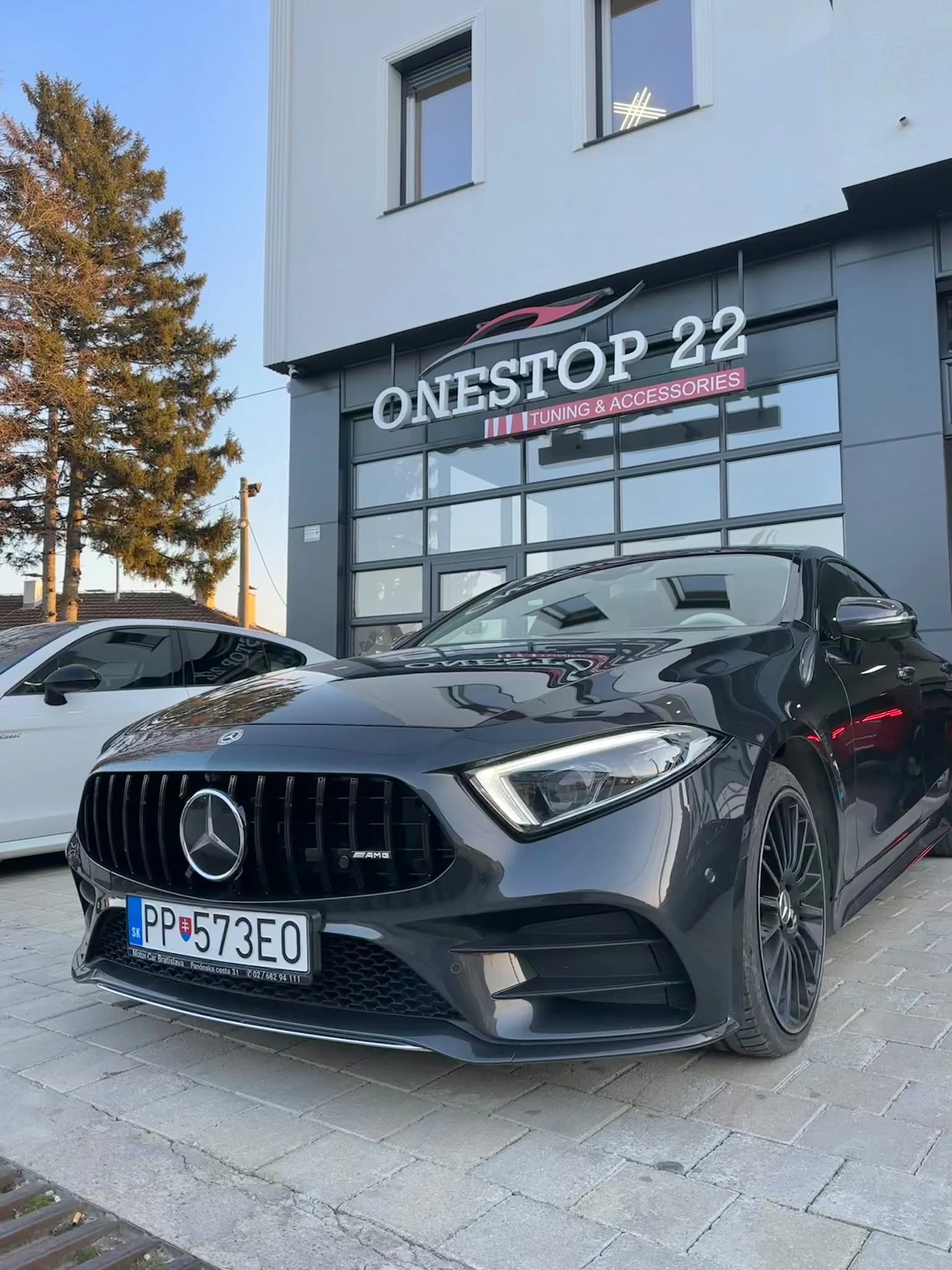 Mercedes CLS Front Grille Upgrade