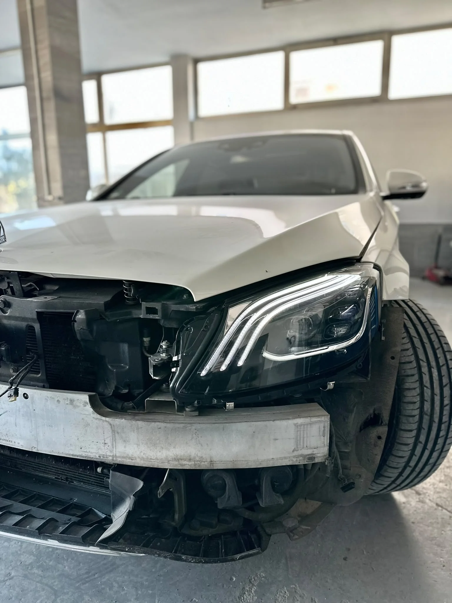 Mercedes S-Class W222 Headlights Upgrade