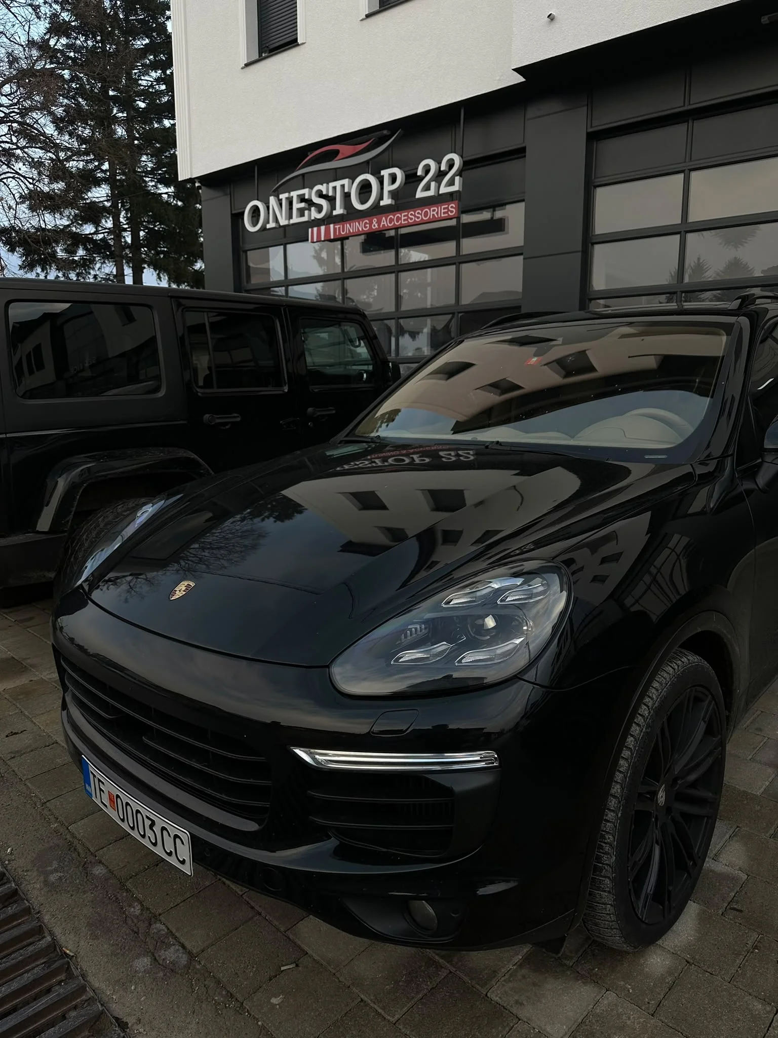 Porsche Cayenne 2016 Headlights Upgrade