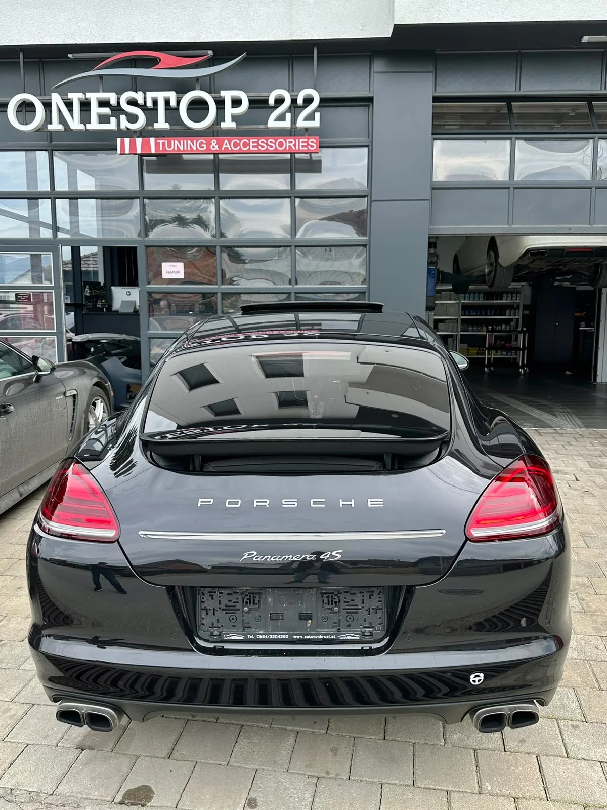 Porsche Panamera 2012 Facelift Tail Lights Upgrade
