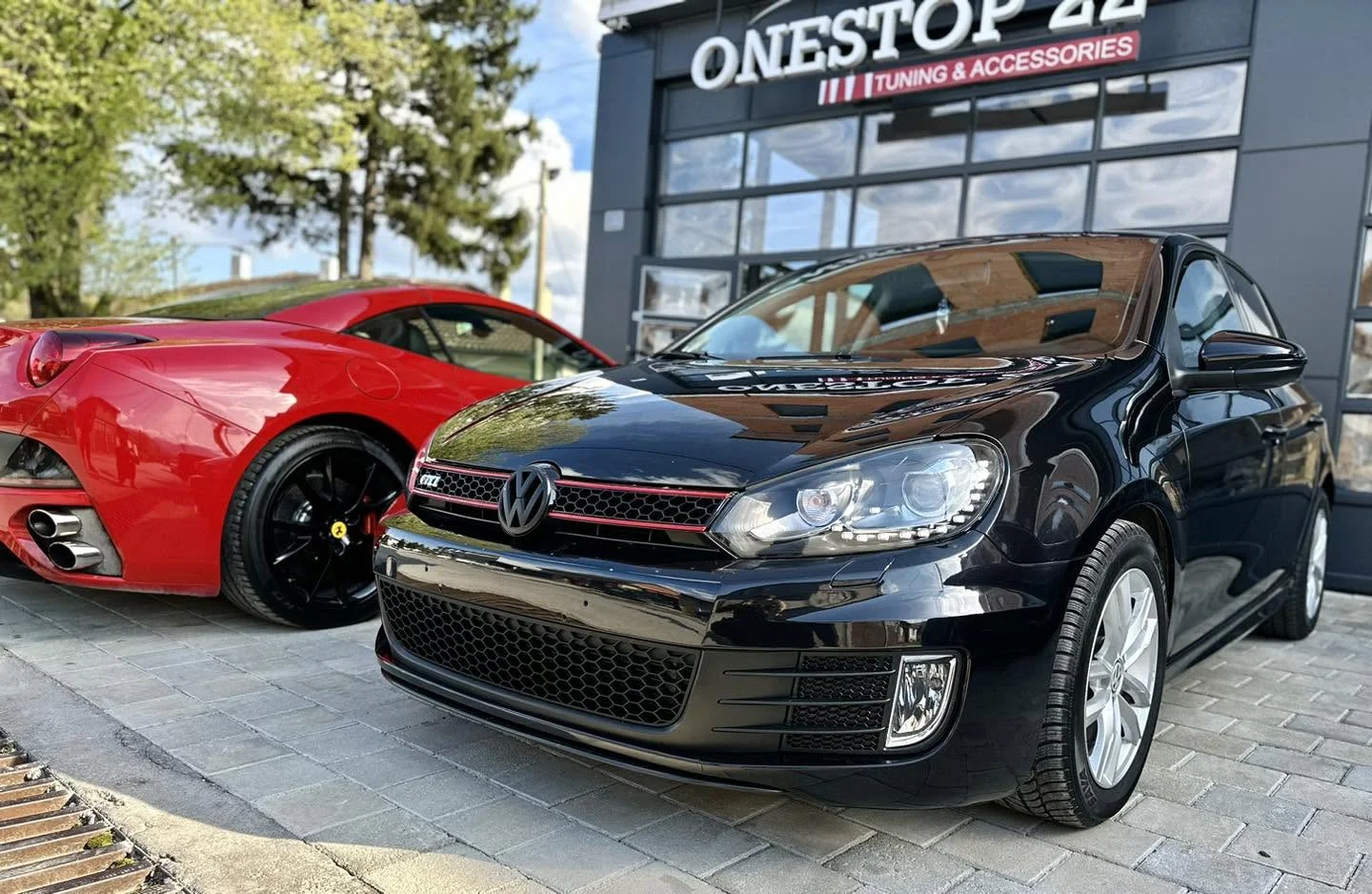 Volkswagen Golf 6 GTI Front Bumper and LED Headlights Upgrade