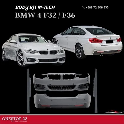 BMW 4 Series F32 F36 M Sport Body Kit Upgrade