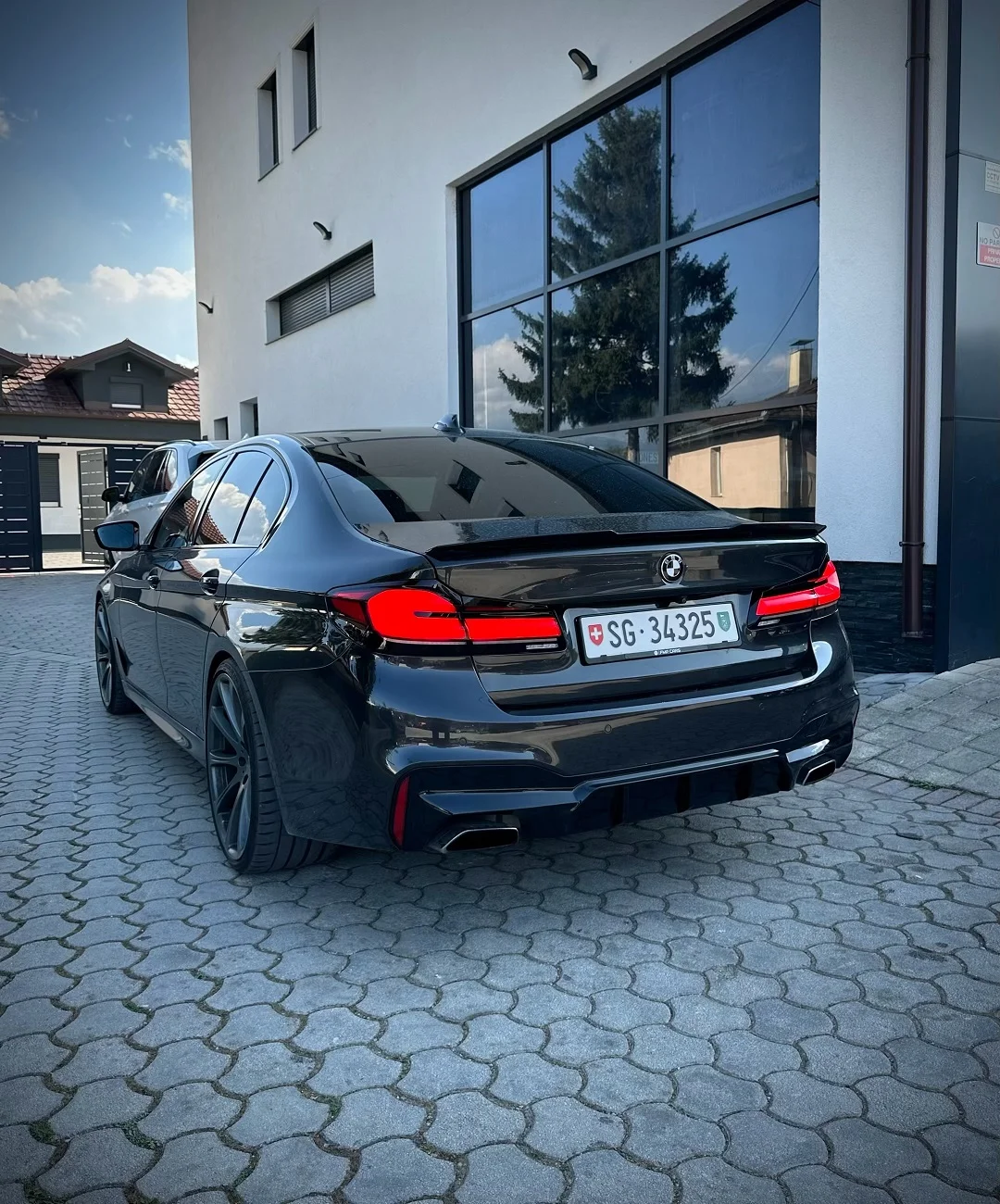 BMW G30 rear diffuser upgrade