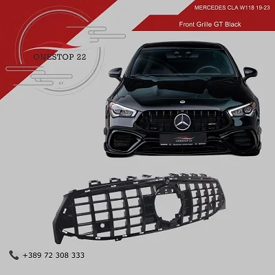 Mercedes CLA W118 2019-2023 GT Black Front Grille