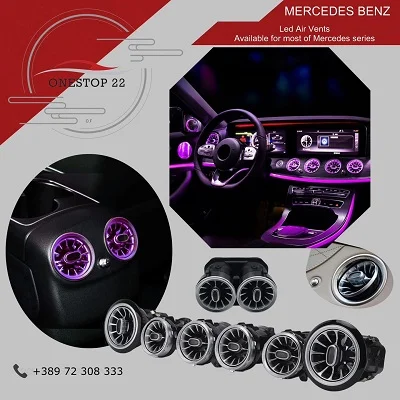 Mercedes-Benz LED Air Vent Interior Upgrade with Ambient Lighting