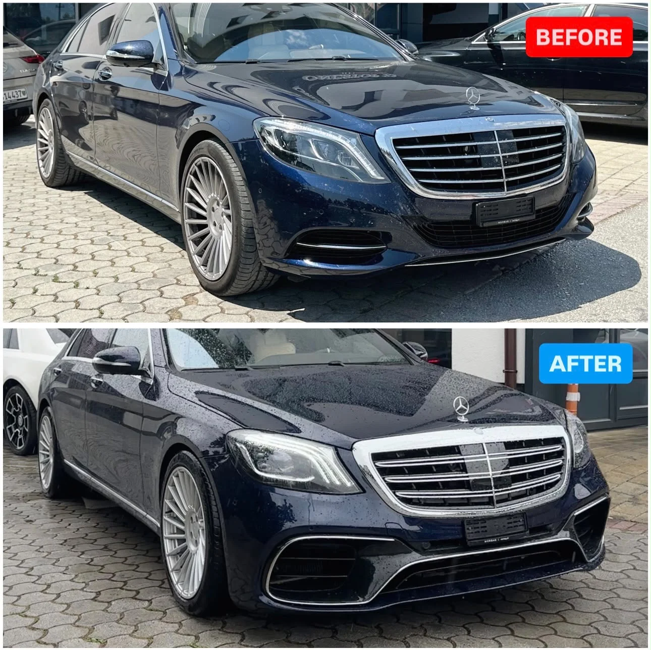 Mercedes-Benz S-Class W222 S63 AMG Facelift Upgrade