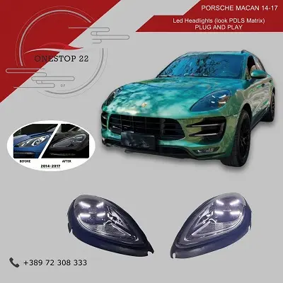 Porsche Macan Matrix Style LED Headlights with PDLS